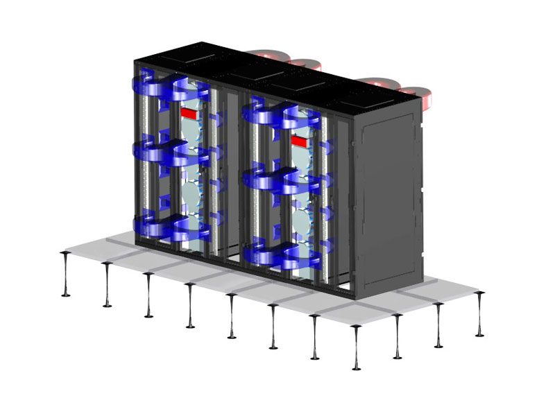 Datenzentrum Kühlung geschlossene modulare Lösung